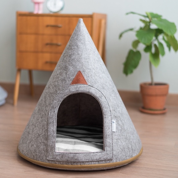 Nooee Pet "Bella" Pet Cave XS Gray - Picture 1 of 6
